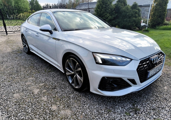 Audi A5 cena 139900 przebieg: 109974, rok produkcji 2020 z Żelechów małe 191